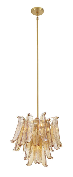 Metropolitan - N1994-A-732 - Four Light Chandelier - Regent - Legacy Brass