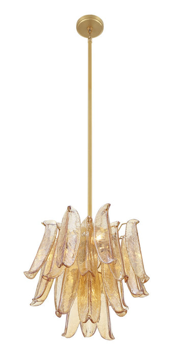 Metropolitan - N1994-A-732 - Four Light Chandelier - Regent - Legacy Brass