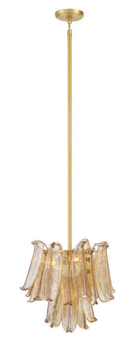 Metropolitan - N1994-A-732 - Four Light Chandelier - Regent - Legacy Brass