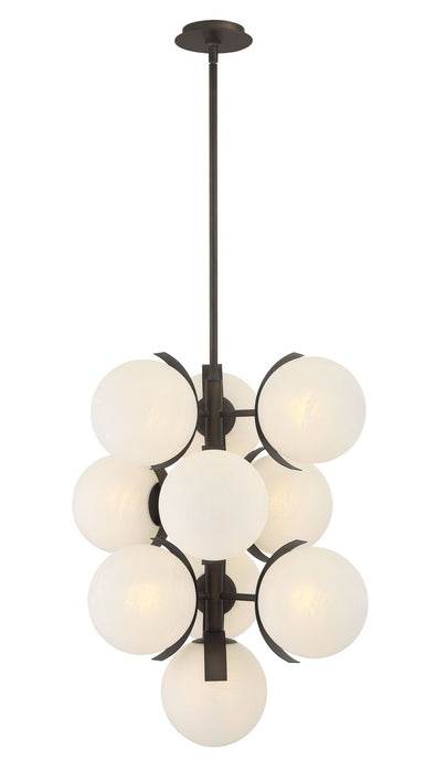 Metropolitan - N2085-860 - Ten Light Pendant - Vino - Dark Bronze