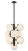 Metropolitan - N2085-860 - Ten Light Pendant - Vino - Dark Bronze