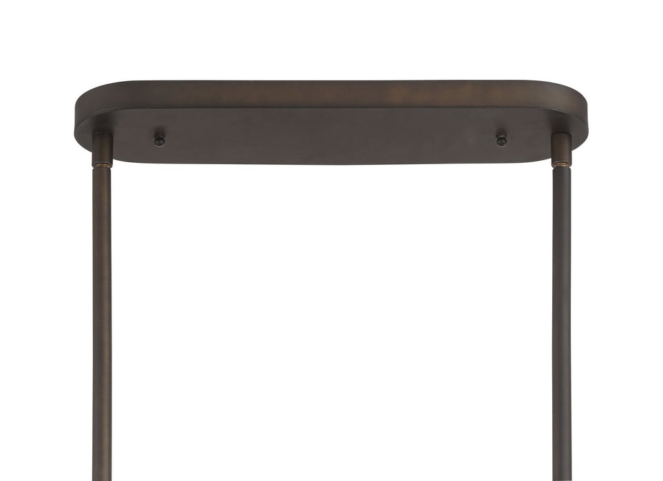 Metropolitan - N2087-860 - 14 Light Island Pendant - Vino - Dark Bronze