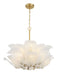 Metropolitan - N2215-732 - Ten Light Pendant - Orchid - Legacy Brass