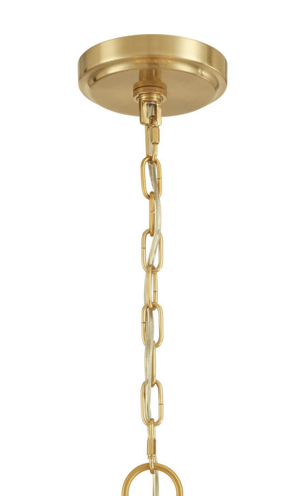Metropolitan - N2215-732 - Ten Light Pendant - Orchid - Legacy Brass
