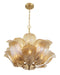 Metropolitan - N2215-A-732 - Ten Light Pendant - Orchid - Legacy Brass