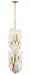 Metropolitan - N2216-732 - Ten Light Pendant - Orchid - Legacy Brass