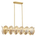 Metropolitan - N2217-A-732 - 14 Light Island Pendant - Orchid - Legacy Brass