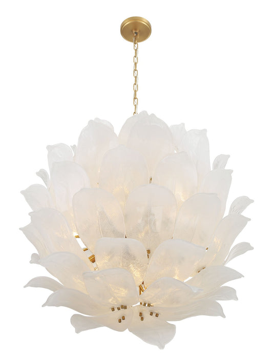 Metropolitan - N2219-732 - 24 Light Pendant - Orchid - Legacy Brass
