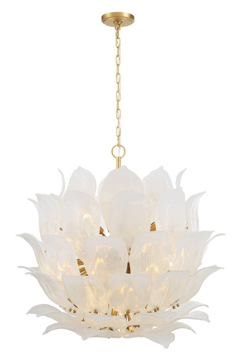 Metropolitan - N2219-732 - 24 Light Pendant - Orchid - Legacy Brass