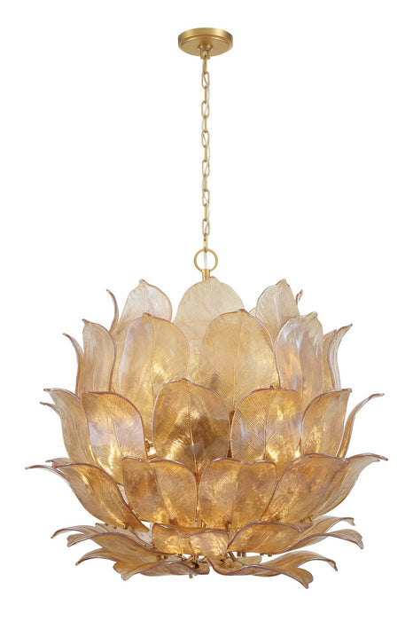 Metropolitan - N2219-A-732 - 24 Light Pendant - Orchid - Legacy Brass