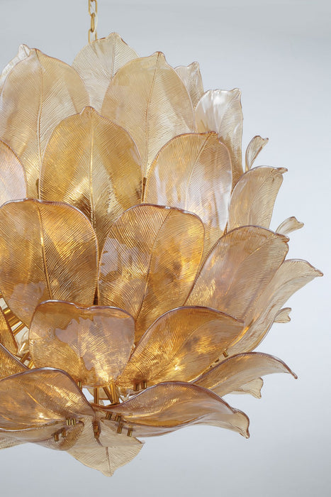 Metropolitan - N2219-A-732 - 24 Light Pendant - Orchid - Legacy Brass