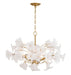 Metropolitan - N2226-732 - Six Light Chandelier - Bloome - Legacy Brass