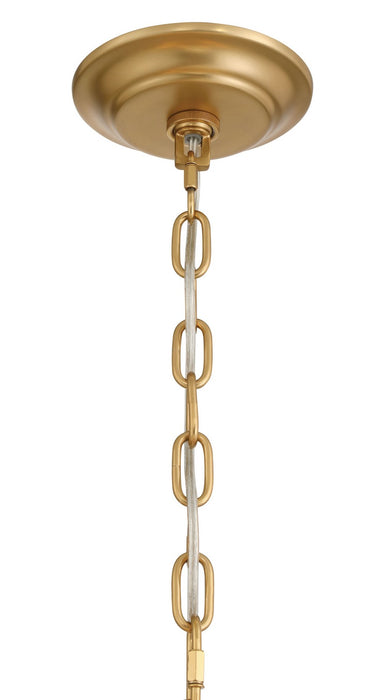Metropolitan - N2226-732 - Six Light Chandelier - Bloome - Legacy Brass