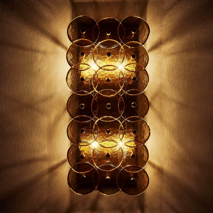 Kalco - 521524PWB - Four Light Wall Sconce - HORTENSIA - Polished Winter Brass