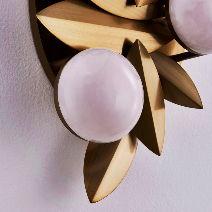 Kalco - 523521WB - LED Wall Sconce - BLUSH - Winter Brass