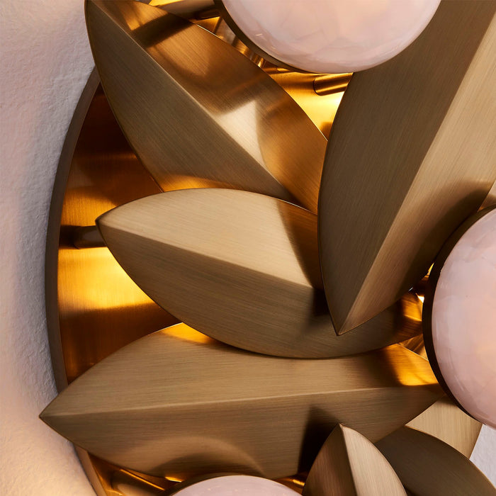 Kalco - 523521WB - LED Wall Sconce - BLUSH - Winter Brass