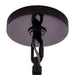 Kalco - 524655BN - Eight Light Pendant - UROKO - Black Nickel