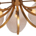 Kalco - 525456OL - Eight Light Pendant - ALIFORM - Oxidized Gold Leaf