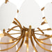 Kalco - 525457OL - Ten Light Pendant - ALIFORM - Oxidized Gold Leaf