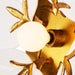 Kalco - 525621OL - One Light Wall Sconce - BLOOM - Oxidized Gold Leaf