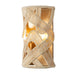 Kalco - 525721MGW - Two Light Wall Sconce - SOGA - Modern Gold And White