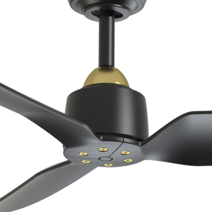 Kuzco Lighting - CF92952-BG/MB - 52 Inch Ceiling Fan - Hugo - Brushed Gold/Matte Black