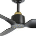 Kuzco Lighting - CF92952-BG/MB - 52 Inch Ceiling Fan - Hugo - Brushed Gold/Matte Black