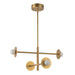 Kuzco Lighting - CH15504-BG-UNV - LED Chandelier - Elixir - Brushed Gold