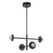 Kuzco Lighting - CH15504-BK-UNV - LED Chandelier - Elixir - Black