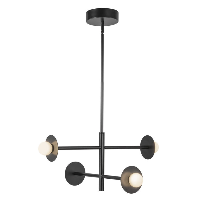 Kuzco Lighting - CH15504-BK-UNV - LED Chandelier - Elixir - Black