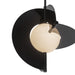 Kuzco Lighting - CH65127-GBK/OP-UNV - LED Chandelier - Scorpio - Glossy Black/Opal Glass