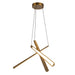 Kuzco Lighting - CH68127-VB-UNV - LED Chandelier - Lex - Vintage Brass