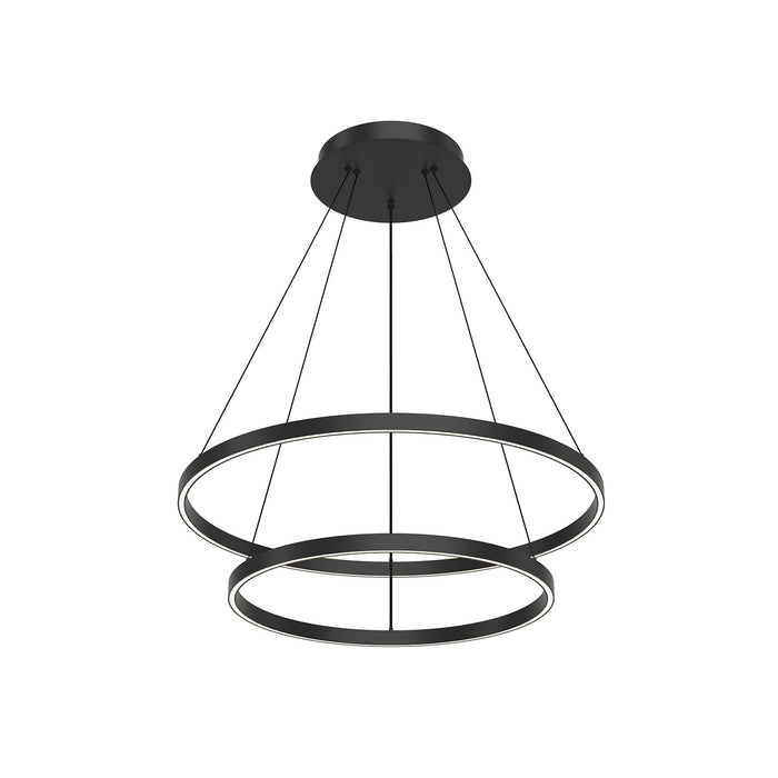Kuzco Lighting - CH87232-BK-UNV-010 - LED Chandelier - Cerchio - Black