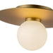Kuzco Lighting - FM15510-BG-UNV - LED Flush Mount - Elixir - Brushed Gold