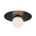Kuzco Lighting - FM15510-BK-UNV - LED Flush Mount - Elixir - Black