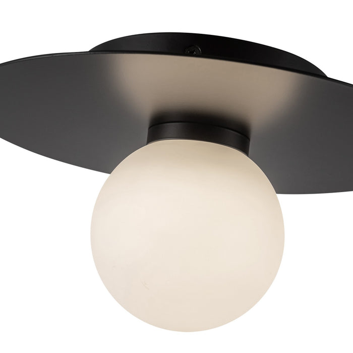 Kuzco Lighting - FM15510-BK-UNV - LED Flush Mount - Elixir - Black