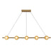 Kuzco Lighting - LP15548-BG-UNV - LED Linear Pendant - Elixir - Brushed Gold