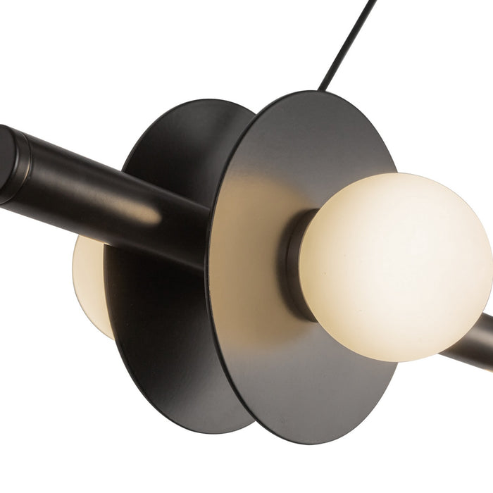 Kuzco Lighting - LP15548-BK-UNV - LED Linear Pendant - Elixir - Black