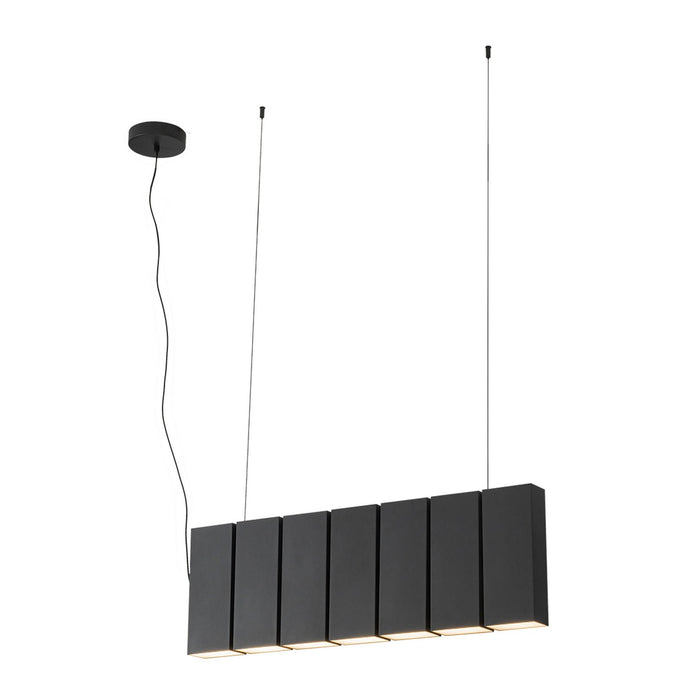 Kuzco Lighting - LP17435-BK-UNV - LED Linear Pendant - Domino - Black