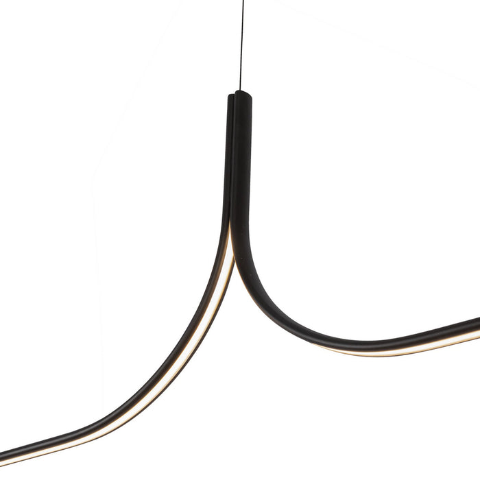 Kuzco Lighting - LP17905-BK-UNV-010 - LED Linear Pendant - Thread - Black