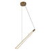 Kuzco Lighting - LP68124-VB-UNV - LED Linear Pendant - Lex - Vintage Brass