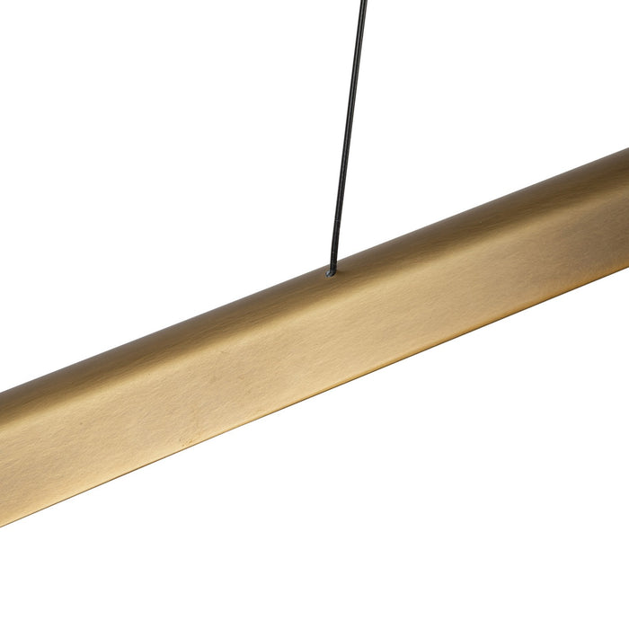 Kuzco Lighting - LP68124-VB-UNV - LED Linear Pendant - Lex - Vintage Brass