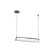Kuzco Lighting - LP70130-BK-UNV - LED Linear Pendant - Gramercy - Black