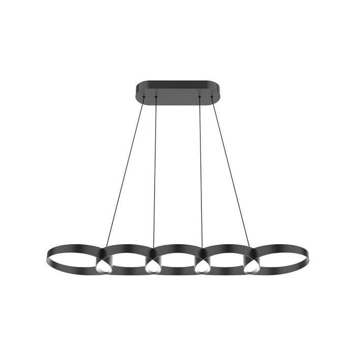 Kuzco Lighting - LP90838-BK-UNV - LED Linear Pendant - Maestro - Black