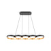 Kuzco Lighting - LP90838-BK/GD-UNV - LED Linear Pendant - Maestro - Black/Gold