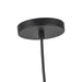Kuzco Lighting - PD34212-BK/OP - One Light Pendant - Marco - Black/Opal Glass