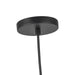Kuzco Lighting - PD34616-BK/OP - One Light Pendant - Marco - Black/Opal Glass