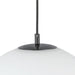 Kuzco Lighting - PD43212-BK/OP-5CCT-UNV - LED Pendant - Marco - Black/Opal Glass