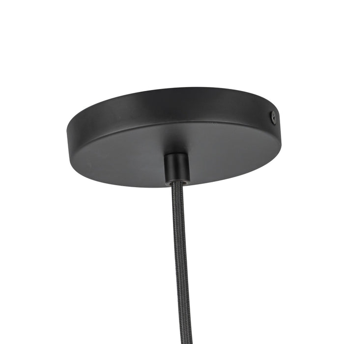 Kuzco Lighting - PD43212-BK/OP-5CCT-UNV - LED Pendant - Marco - Black/Opal Glass