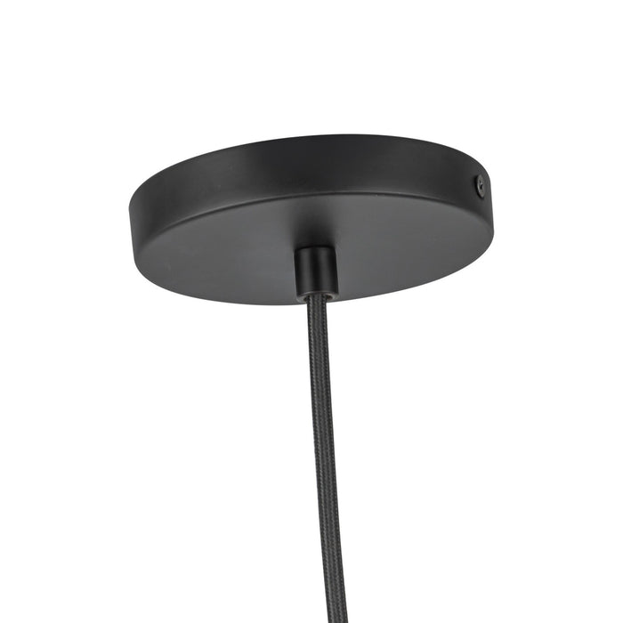 Kuzco Lighting - PD43616-BK/OP-5CCT-UNV - LED Pendant - Marco - Black/Opal Glass